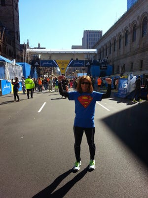 Jennifer at the Marathon